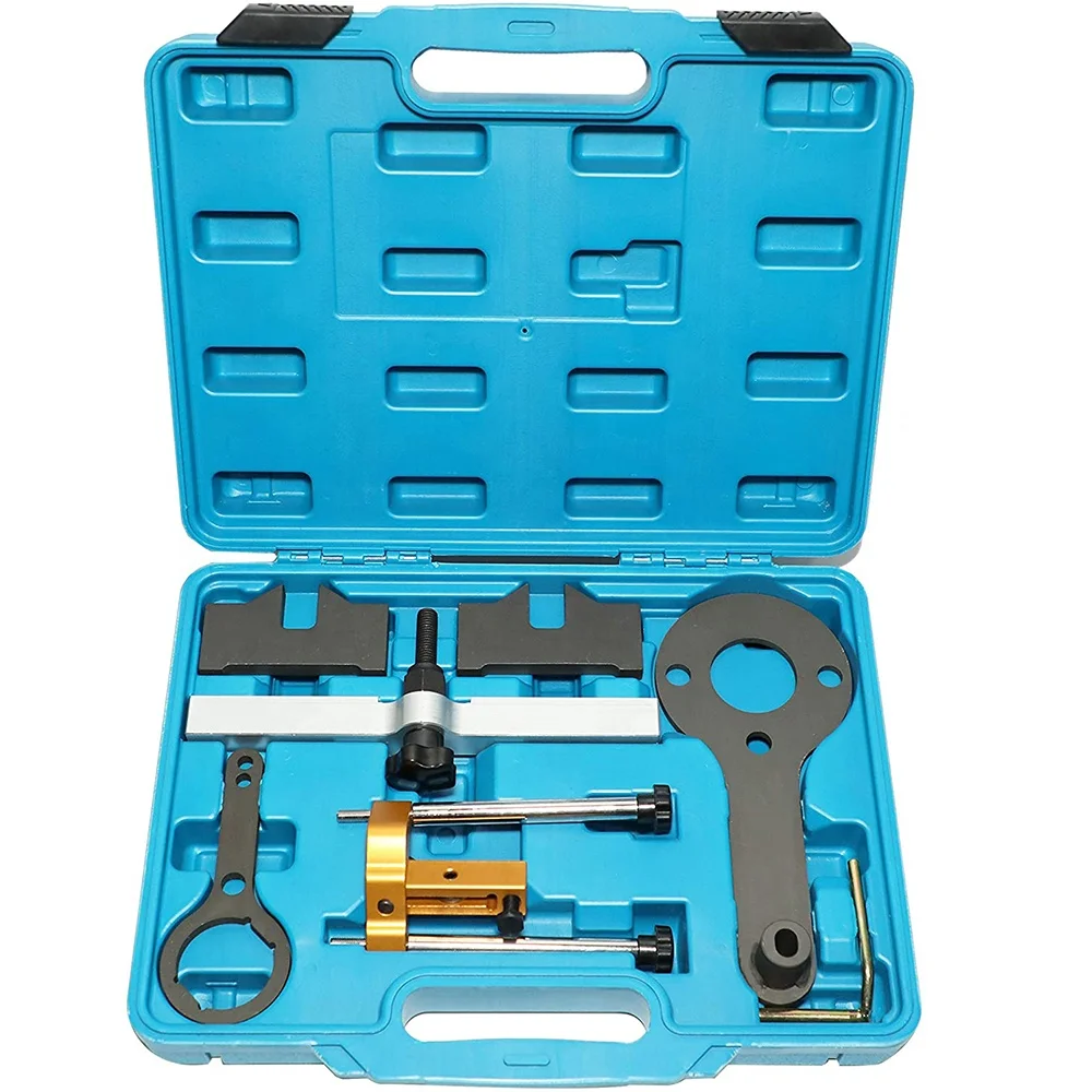 Engine Timing Locking Tool Kit Compatible with  V8 N63 S63 N65 N74 X5 X6 Drive 750I 760I Camshaft Tensioner Locking Tool