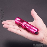 SALE NITECORE P05 Pink Black 18350 CREE XML2 U2 LED Law Enforcement Military Precise Flashlight MINI Self-Defense Genuine