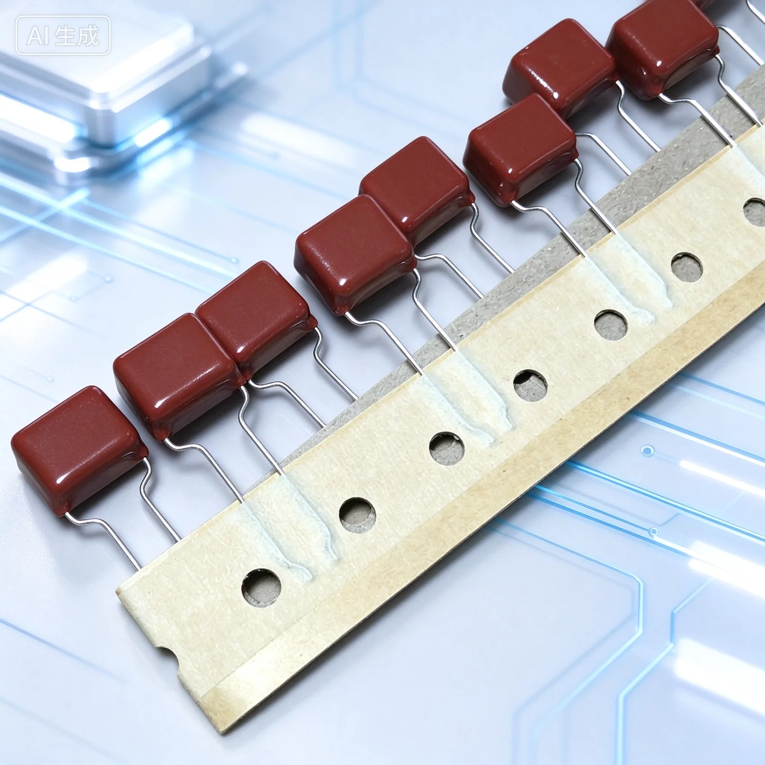 100pcs-non-inductive-stacked-capacitor-2e105k-for-speaker-crossover-shizuki-japan-1uf-250v