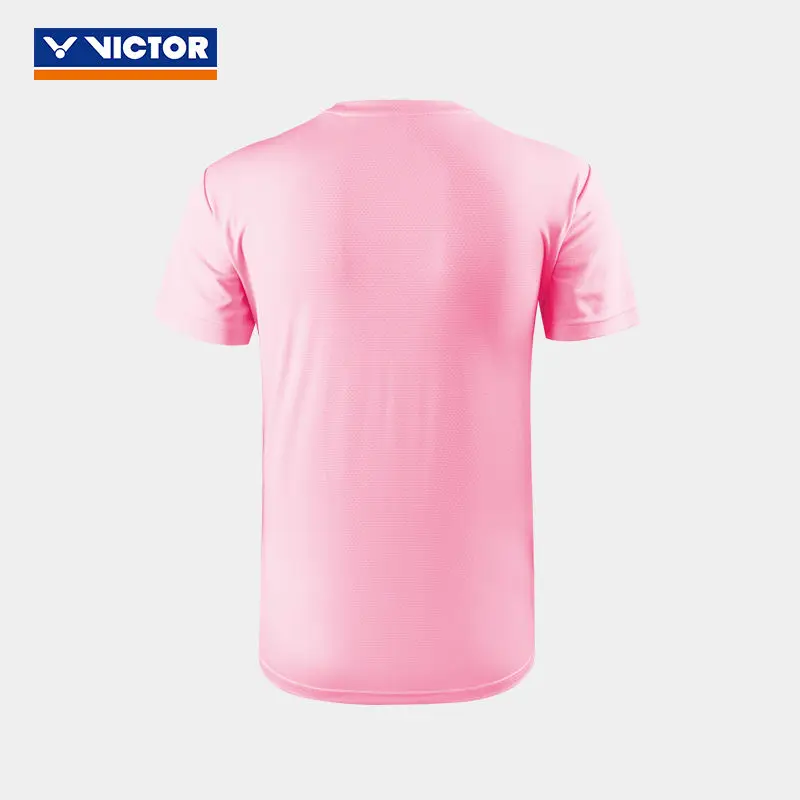 Victor2024 New Victor Group Women's Custom Breathable Fashion Simple Badminton T-shirt