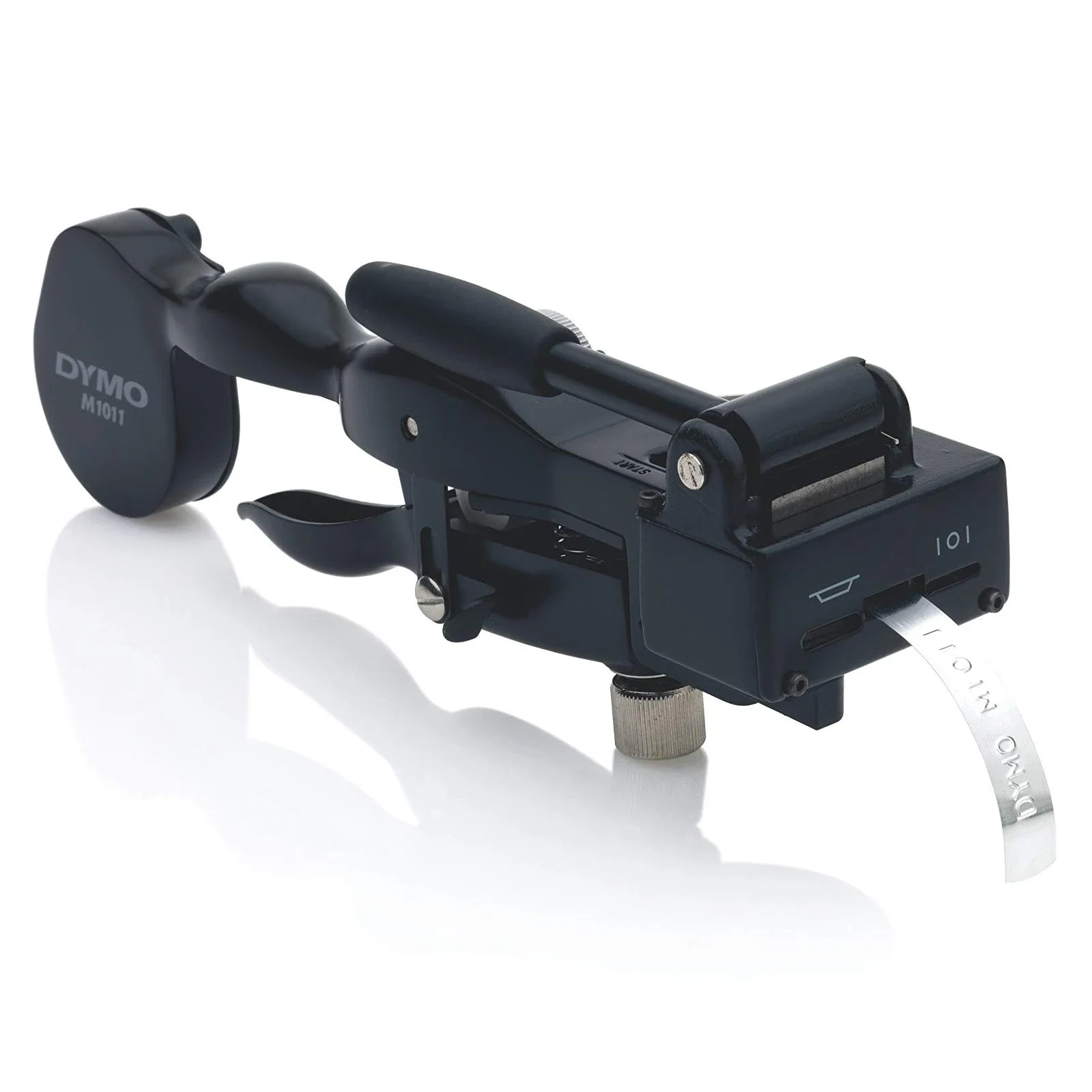 Dymo M1011 الكركدن المعادن الصناعية حزام النقش كاتب الشريط 12 مللي متر نظام النقش عدة ل Dymo ثلاثية الأبعاد 35800 31000 32500 #2