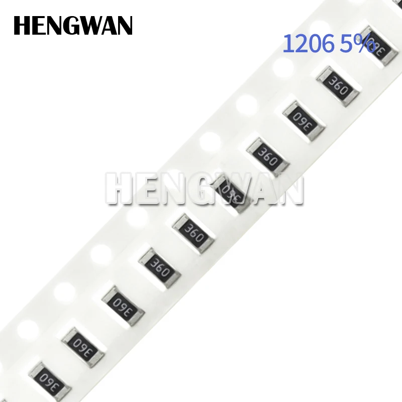 50pcs High Resistance 0603 0805 1206 5% Resistor 20M 100M 200M 500M 1000M 1G 206 107 207 507 108 ohm