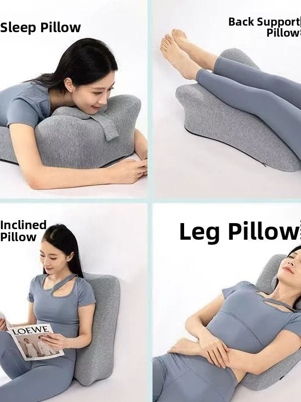 وسادة من الفوم الذاكر للبالغين، قماش ناعم صديق للبشرة، وسادة على شكل حرف Y للأزواج، حشوة داخلية من القطن الذاكر، للاستخدام في...