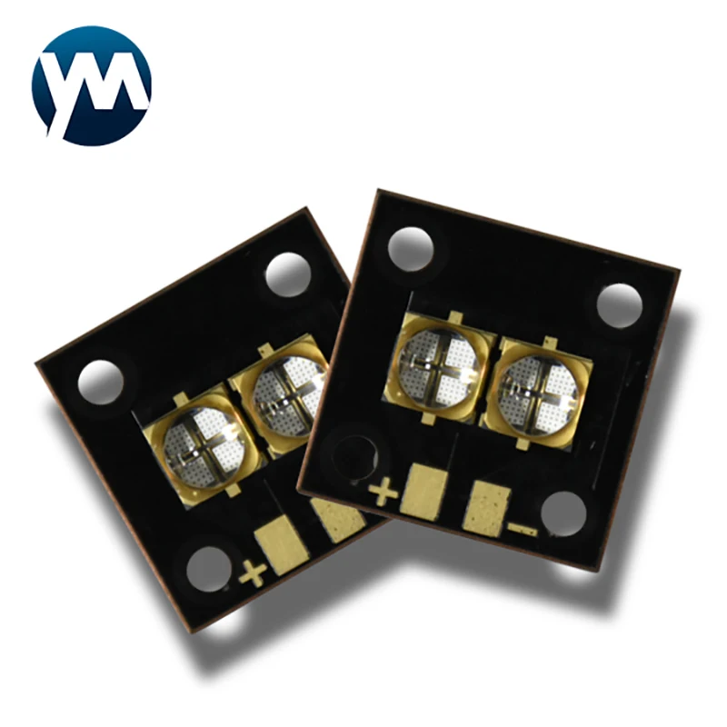 20W UV LED Module UV 365nm 385nm 395nm UV 405nm Drying Offset Ink Printing Ultraviolet Curing Light Source 6565 10W Chips