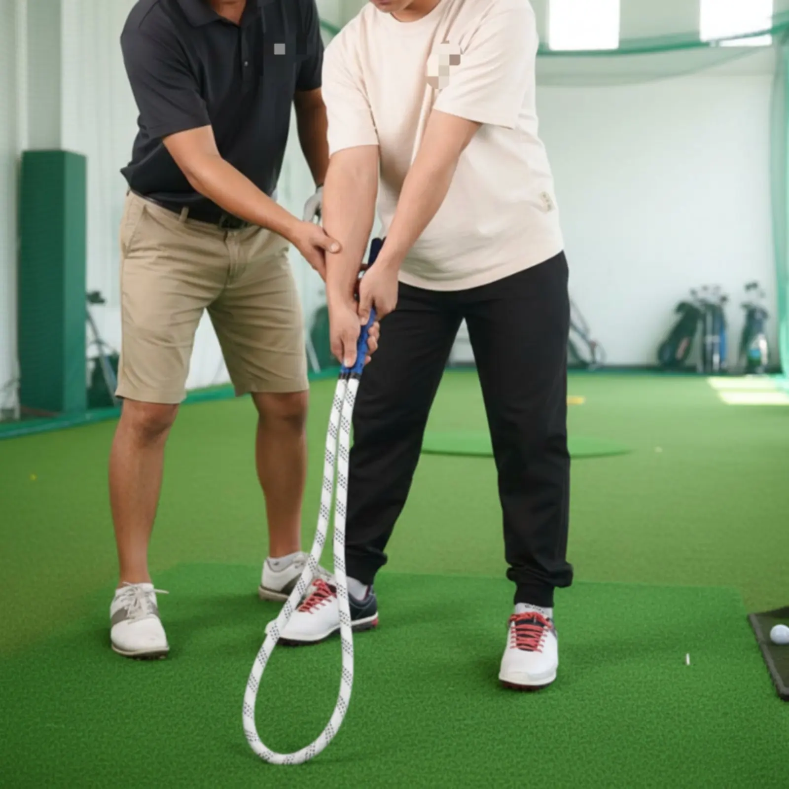 Swing Coach Rope Indoor Outdoor Use Golf Swing Rope Golf Practice Cord Portable - view 3