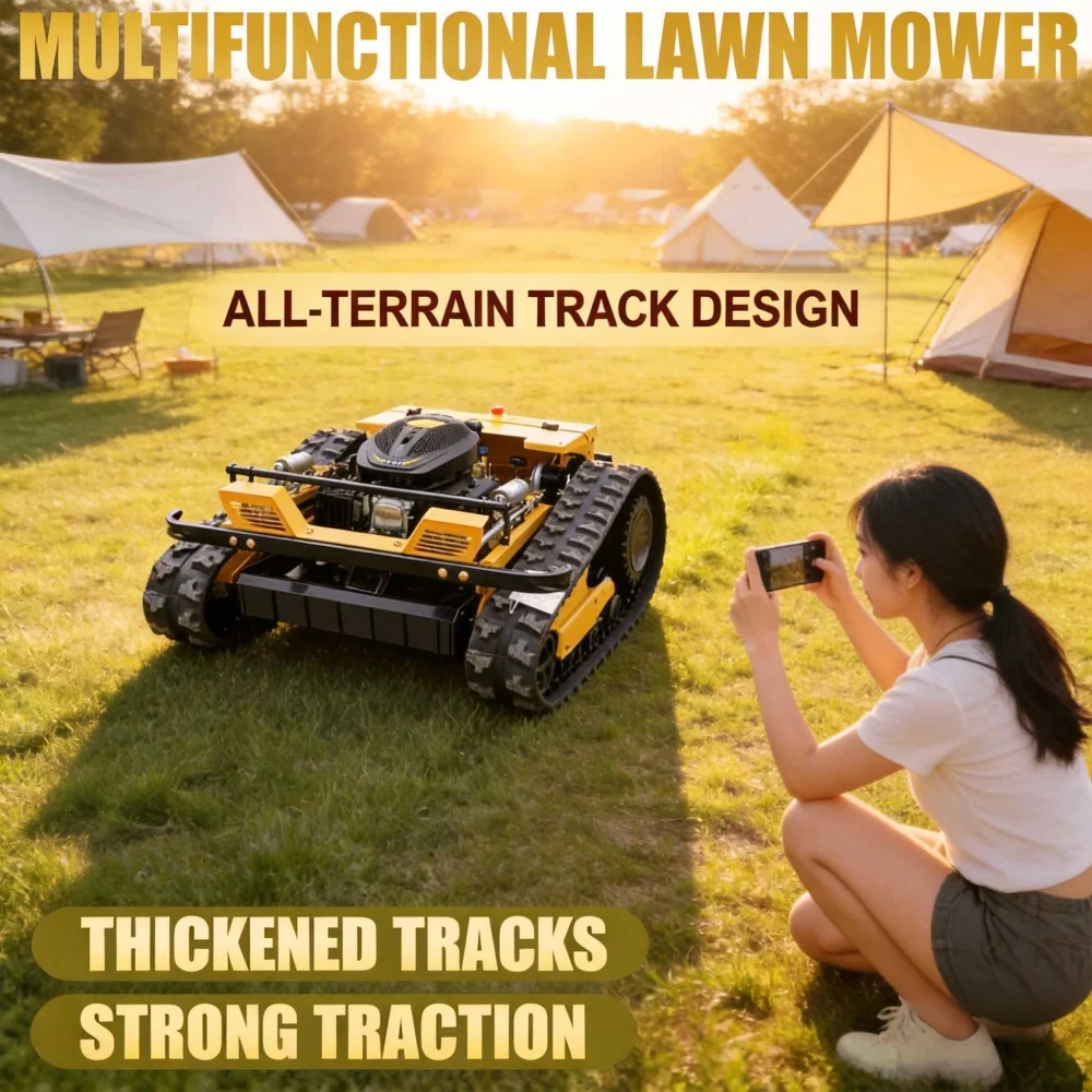 Construction Adjustable Small Customizable Lawn Mower Four-Stroke Slope CE Certified DIY Available Commercial Grade