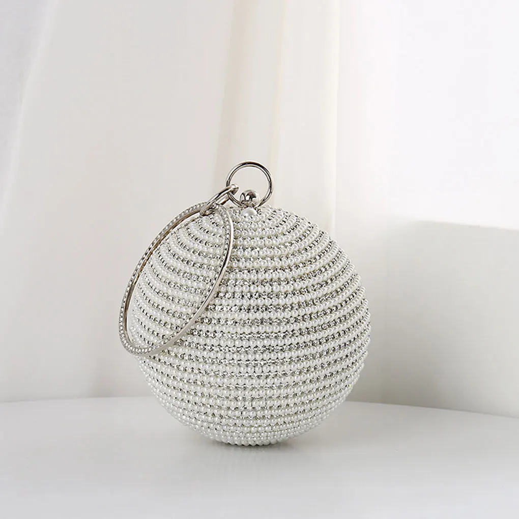Luxurious Look Round Bag For Women Be Center Of Attention Womens Round Ball Crystal Bag Women Bag
