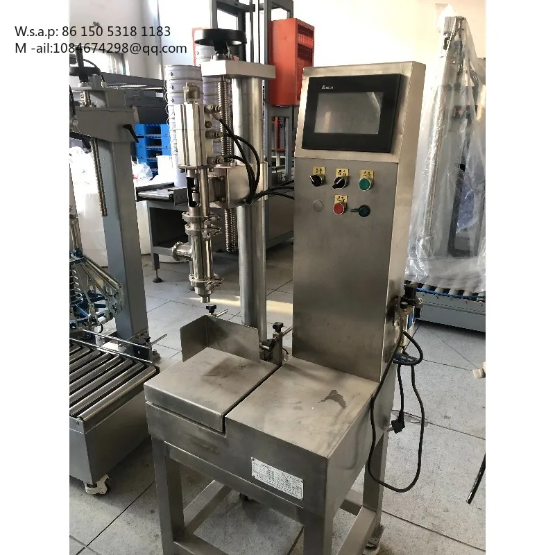 V5‑10A Semi‑Automatic Liquid Filler Machine, 1‑10L Capacity for Oil & Liquid Bottling