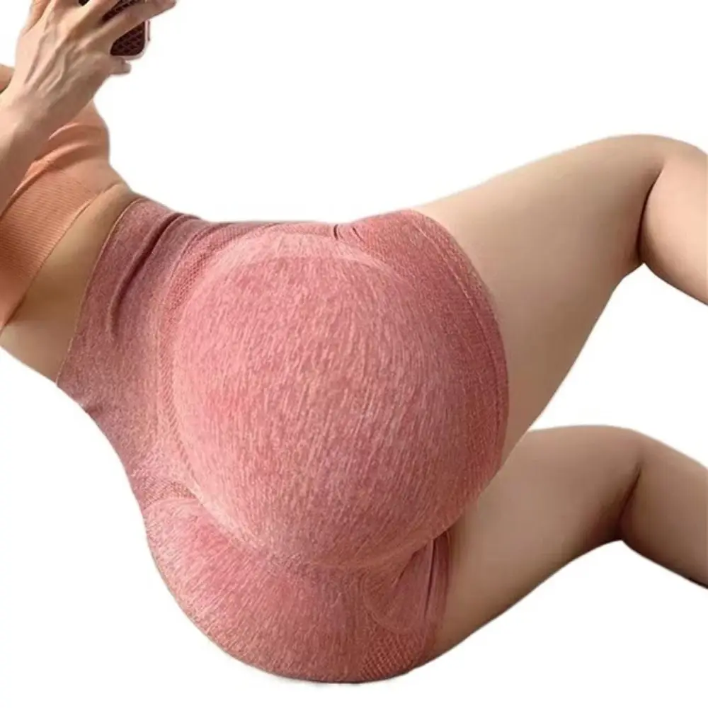 

Washable Slim Fit Women Yoga Shorts High Waist Lift Butt Fitness Leggings Seamless Breathable Women's Sportswear Running