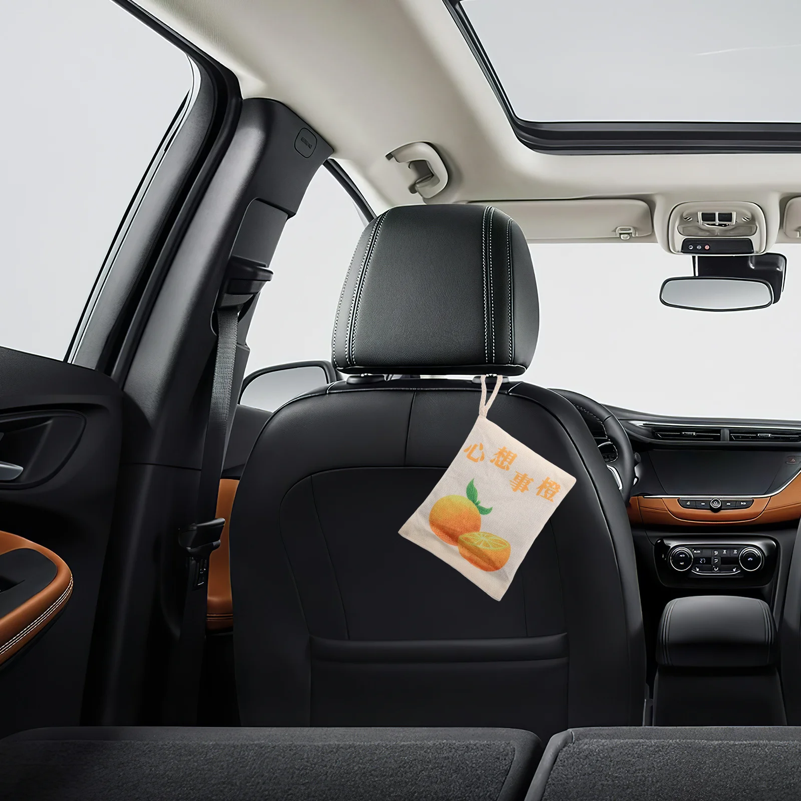 

Car Air Freshener Bamboo Charcoal Purifier Bag Deodorizer for Vehicle Interior with Cute Cartoon Design Removes