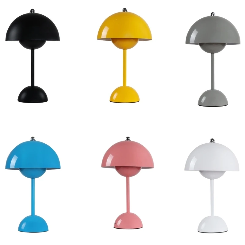 

Portable Dimmable Desk Light Mushroom Shaped Table Light Reading Lamps Bedside Lights Perfect Gift for Students Friend