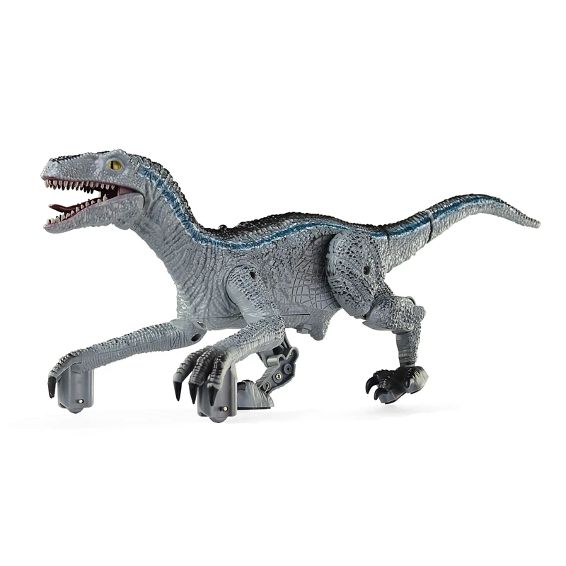 Remote Control Dinosaur Toys Walking Robot Dinosaur Roaring Sound Simulation Velociraptor RC Electronic Dinosaur Toy