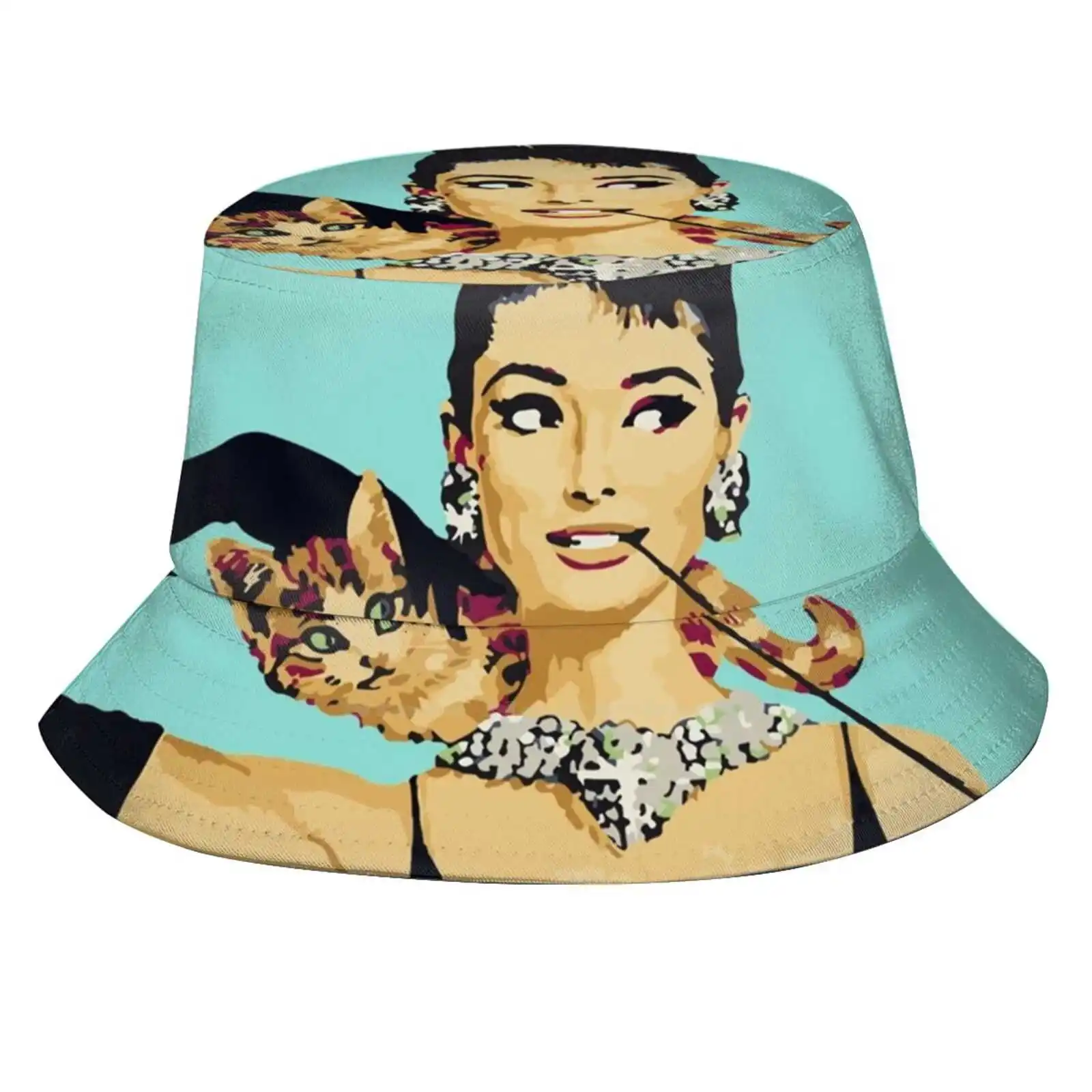 Breakfast At | Audrey Hepburn Jewellery Colour Women Men Fisherman Hats Bucket Caps Breakfast At Audrey Hepburn Celebrity Holly