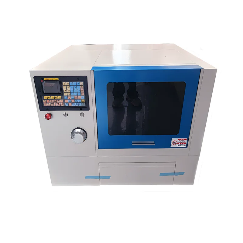 Hot Selling Small CNC Automatic Operation Metal Inclined Rail Lathe for  Small Copper Aluminum Turned Parts