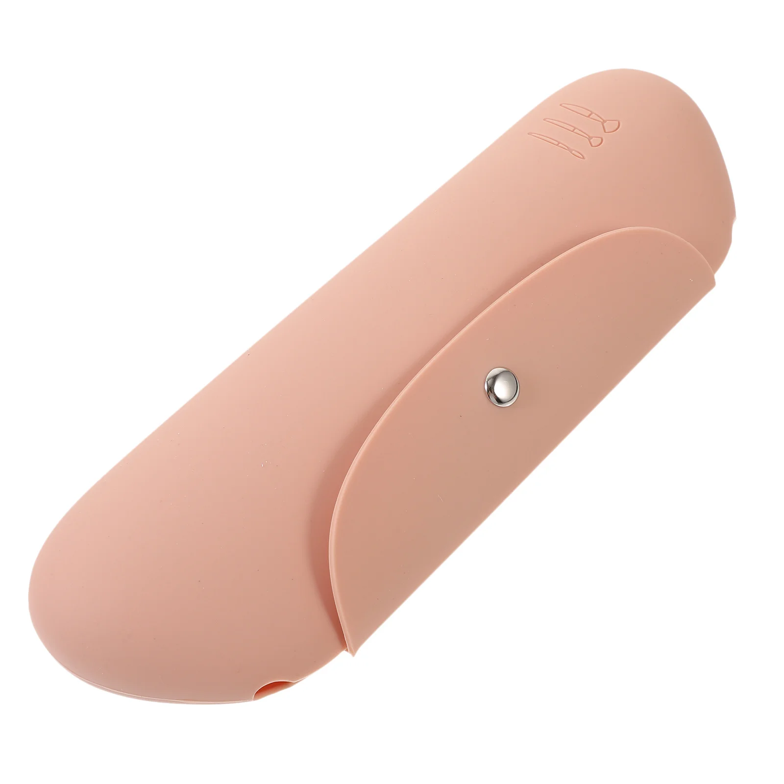 

Makeup Brush Container Storage Pouch Toiletry Bag Travel Case Silicone Travelling Portable Brushes Zipper for