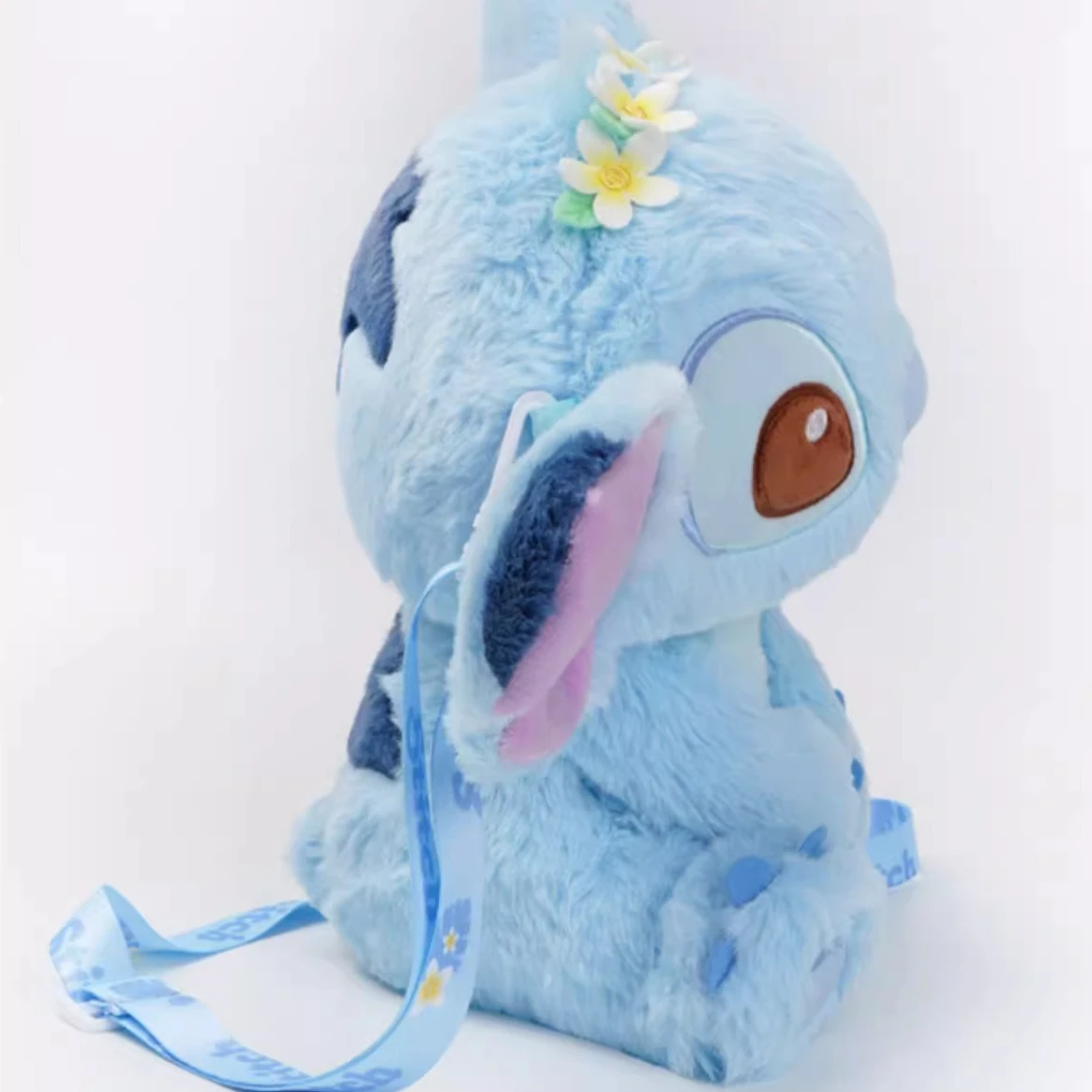 KAWAII Disney Plush Potdemiel Stitch Doll Anime Cartoon Plushies Stuffed Student Bag Pendant Keychain Accessories Birthday Gift