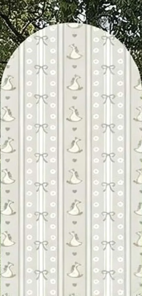 Custom 2-Side Silly Goose Baby Shower Arch Backdrop Cover Flowers Bow Balloon Green Squares  Birthday Party Decor Backdrop Photo