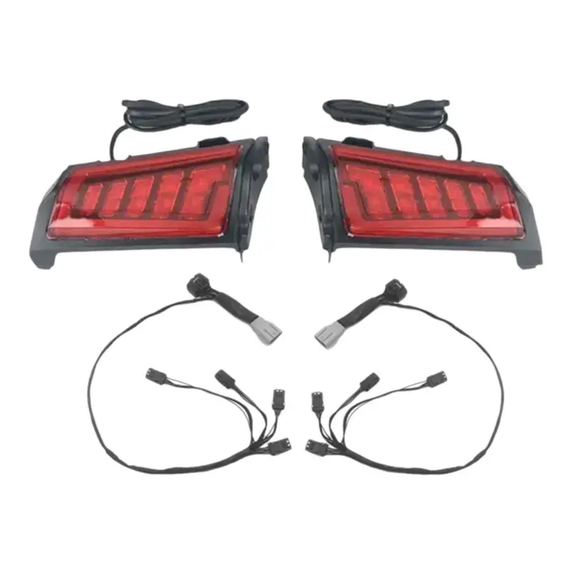 ABOK-Motorcycle Rear Saddlebag Turn Signal Lights Brake Lights Marking Light Forhonda Goldwing 2018-2023