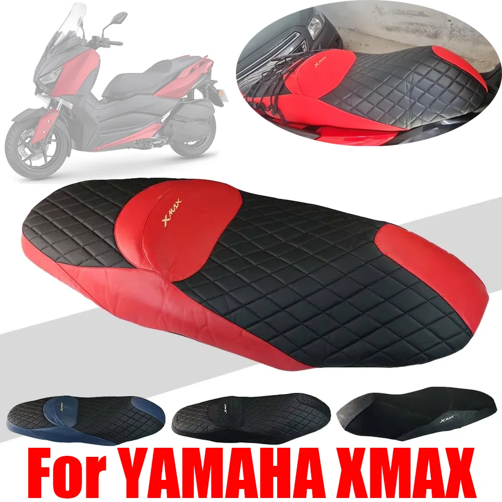 

For YAMAHA XMAX300 X-MAX XMAX 300 125 250 400 Motorcycle Accessories Leather Seat Cover Insulation Seat Cushion Cover Protector