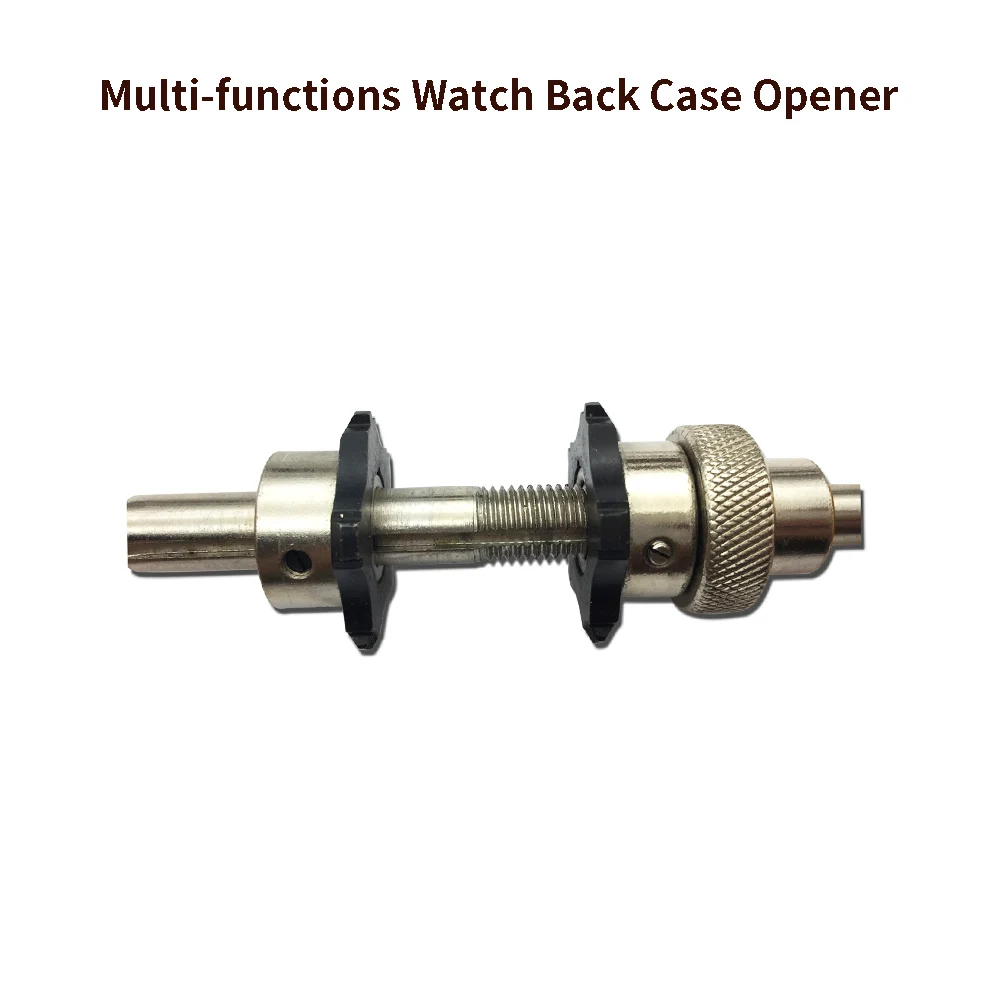 Multi-functions Watch Back Case Opener Double Rolling Balls for Thread Screw Repair Remover Tools