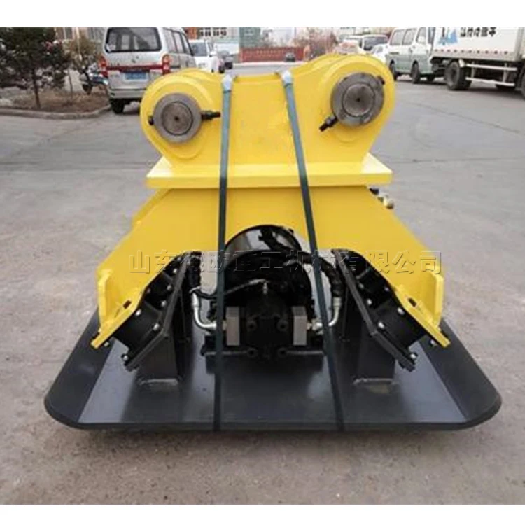 Excavator hydraulic tamper Uneven Ground Tamping Machine Road construction machinery plate tamper