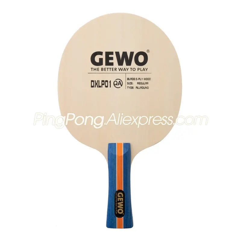 Original GEWO DXLP01 Table Tennis Blade Racket Light Weight Allround Type Control Spin Ping Pong Bat Paddle