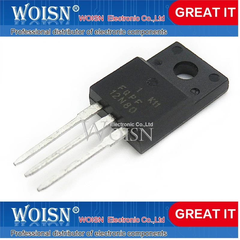 1-5-10pcs FQPF12N80 12N80  Price discounts Spot supply