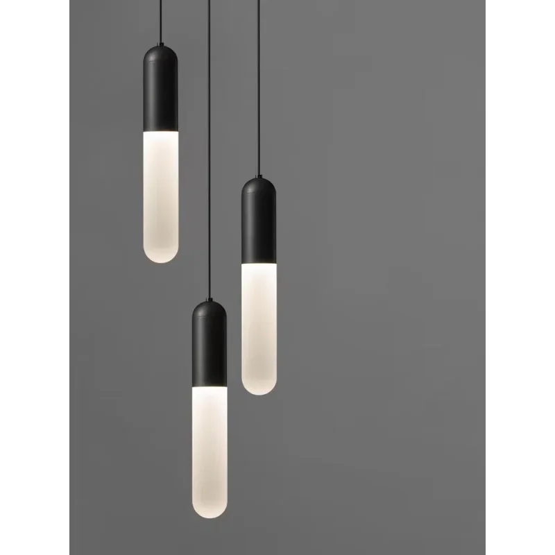 Imagem -05 - Nordic Long Tube Acrílico Pingente Luzes de Teto Lâmpada Pendurada Dourada para Cozinha Restaurante e Sala de Jantar Iluminação Home Decor Novo