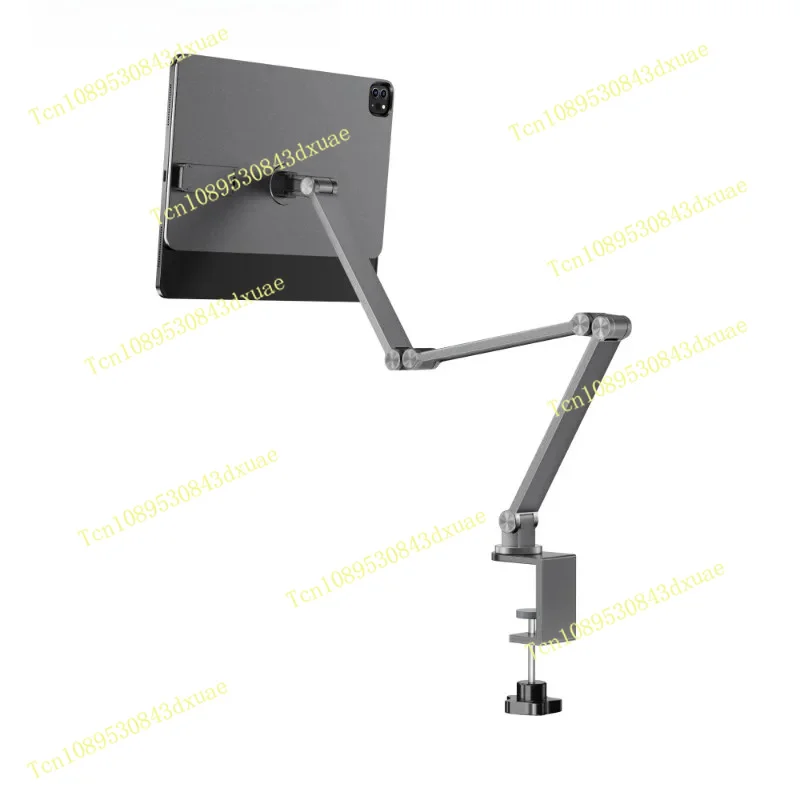 Magnetic Wireless Charger Stand for IPad Pro M5 M4 13/12.9/11/M2 IPad Air 5/4 Foldable Arm Holder Aluminum Alloy Stand