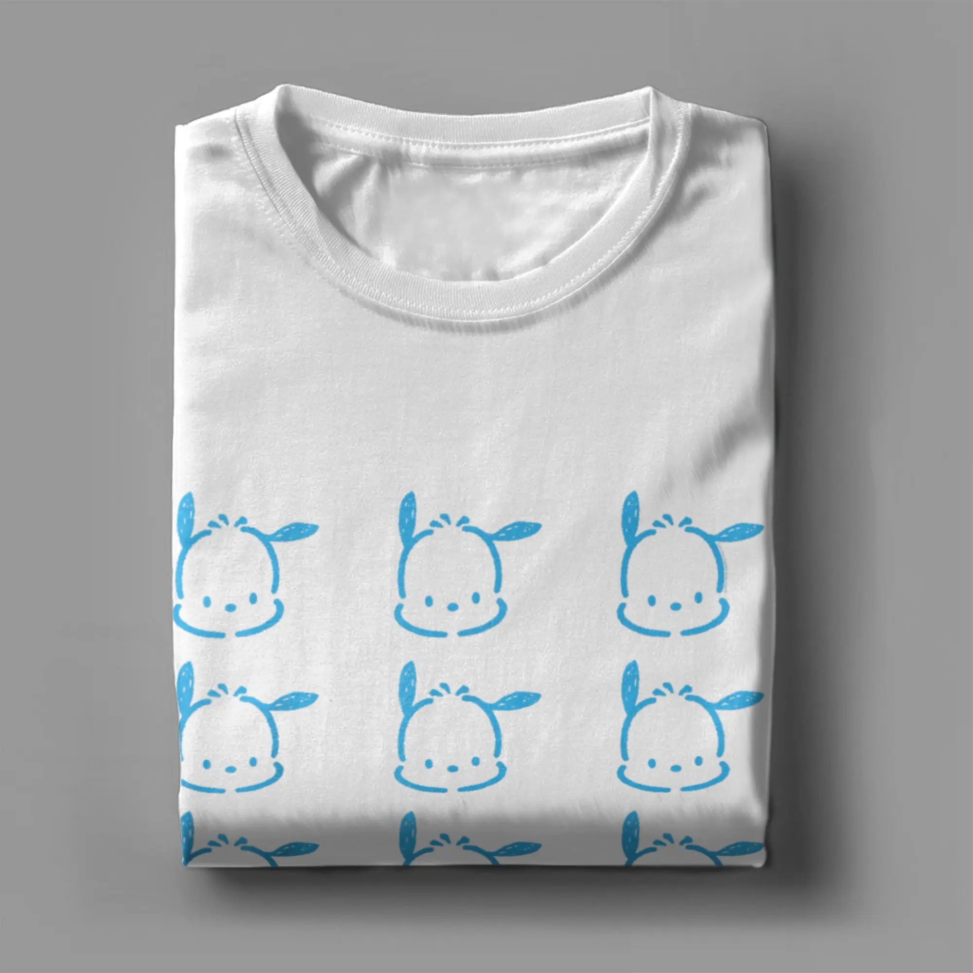 Pochacco ريال تي شيرت الصيف الهيب هوب تي شيرت الرجال القطن س الرقبة 4XL 5XL 6XL تيز قصيرة الأكمام رهيبة التي شيرت