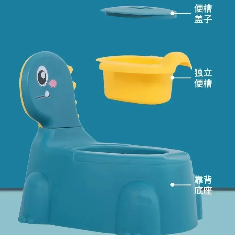 Baby Dinosaur Potty Toilet Training Seat Thickening Children\'s Special Potty Baby Urinals Boys Girls Toilet Supplies