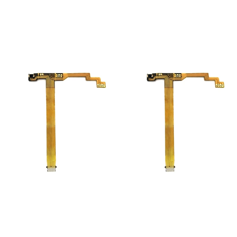 2X New Lens Focus Flex Cable For Nikon AF-P DX 18-55Mm 18-55 Mm F/3.5-5.6G Repair Part (With Interface)