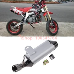 Motorcycle Exhaust Muffler Pipe Is Suitable for New BBR China KAYO BSE Apollo Pit Bicycle Cross-country Bike 110cc 125cc