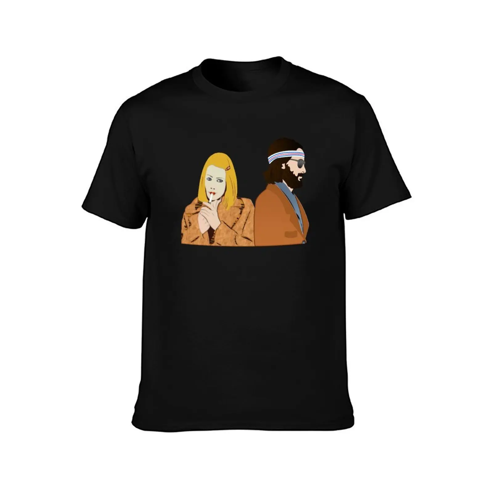 MARGOT AND RICHIE 3 T-Shirt, Summer Casual Cotton Tee, Oversized Streetwear Tops, Vintage Graphic Print, Loose Fit Short Sleeve