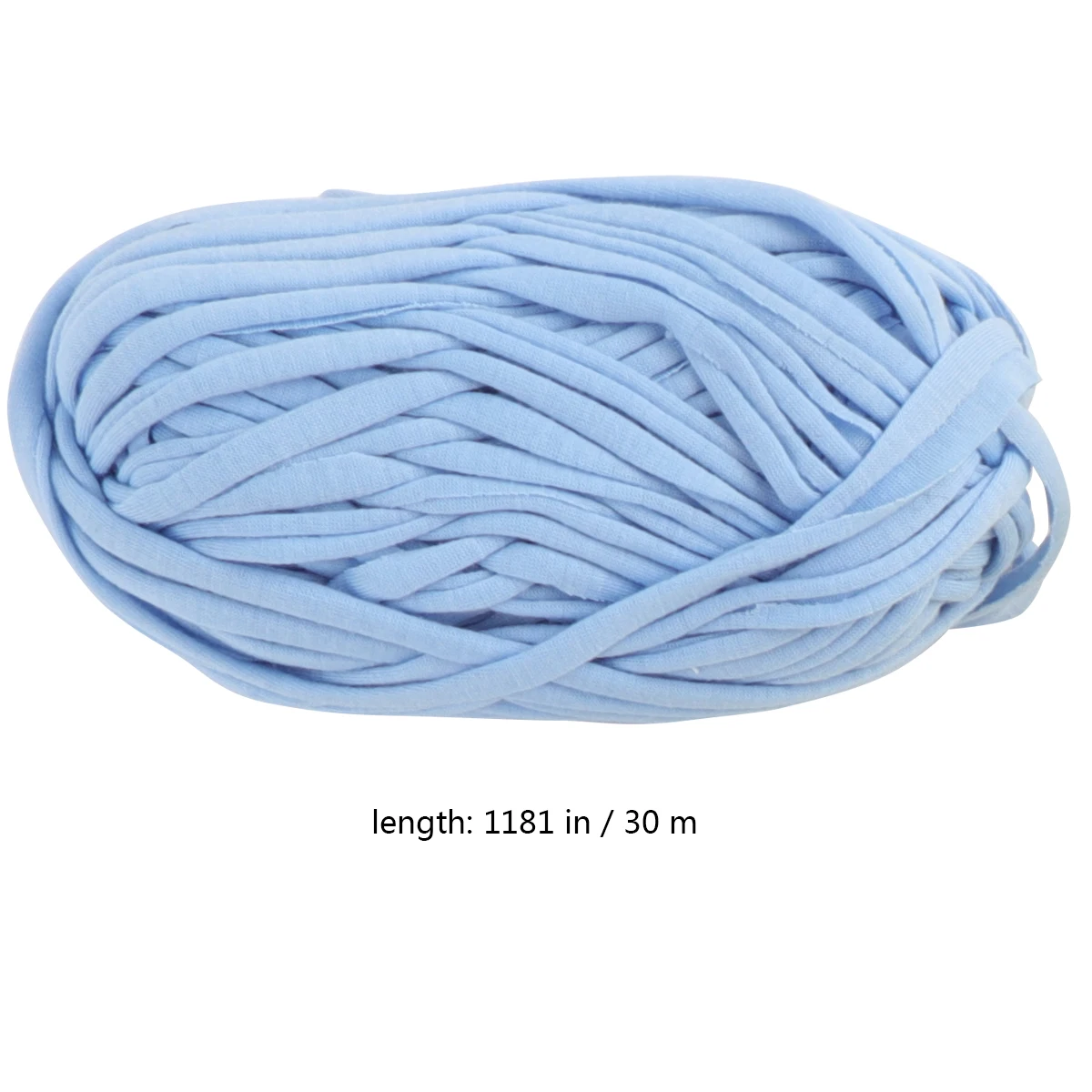 

6 PCS Crochet Yarn Braided Wool Ball Hand Knitting Lightweight Woven Cloth Line