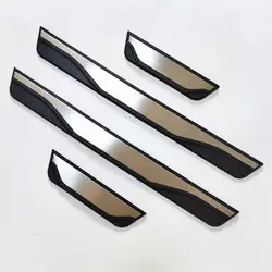 For Honda Fit Jazz GR GS 2020 2021 2022 2023 Door Sill Scuff Plate Trim Guards Stainless Threshold Pedal Styling Car Accessories