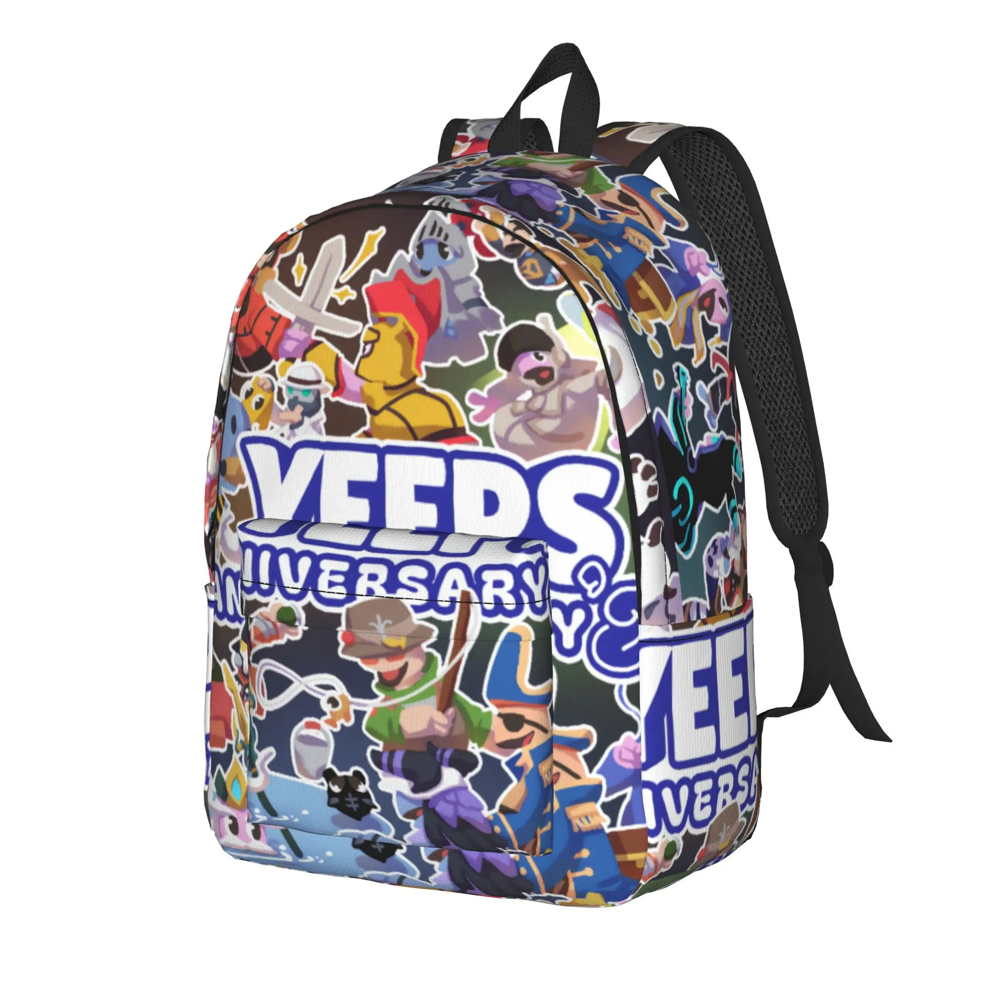 Yeeps Hide And Seek Backpack  Style Backpacks Unisex Daily Pattern High School Bags Colorful Rucksack