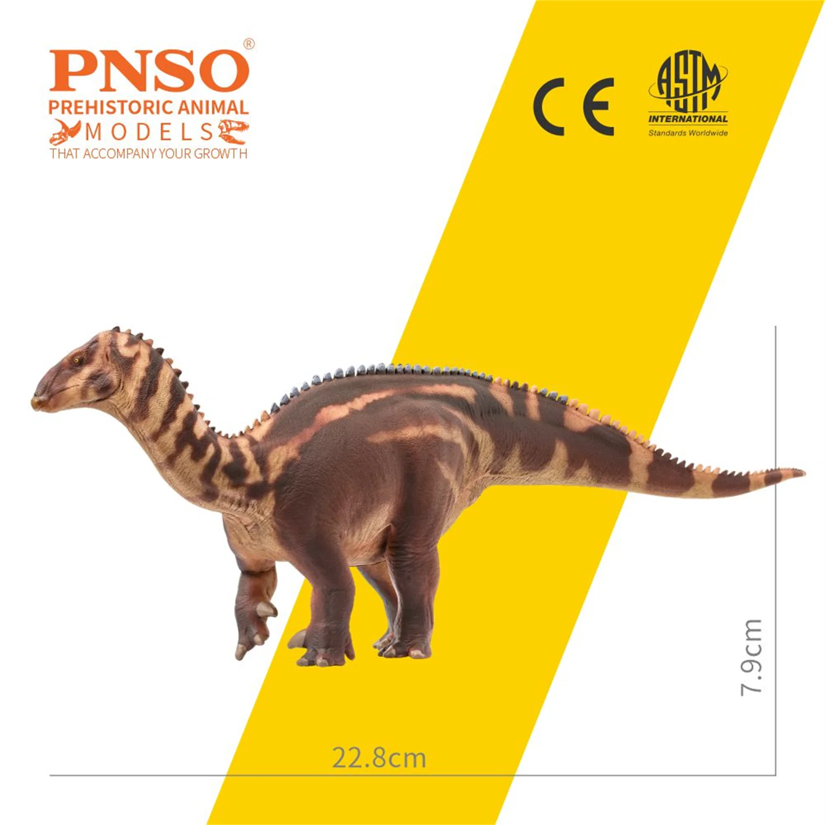 

PNSO 94 Lurdusaurus Model Prehistoric Dinosaur Animal Figure Scientific Collection GK Decoration Gift Adult Toys