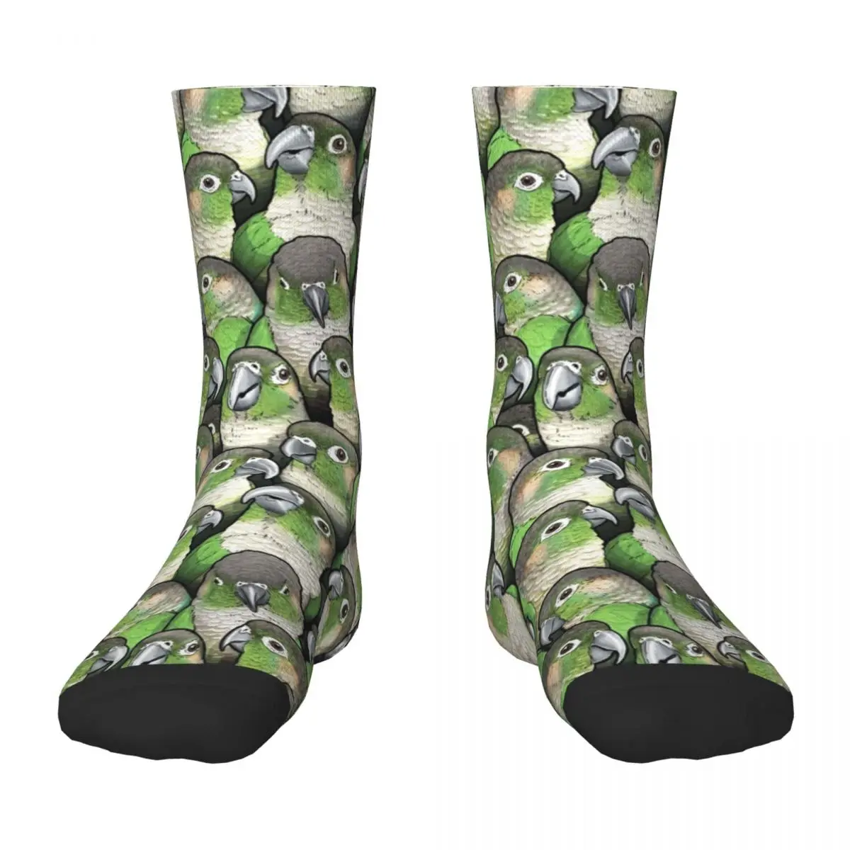 

Green-cheeked Conures Socks Run crazy funny gift Socks For Women Men's