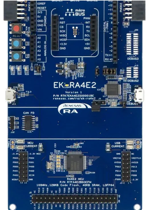 

RTK7EKA4E2S00001BE EK-RA4E2 Evaluation kit for RA4E2