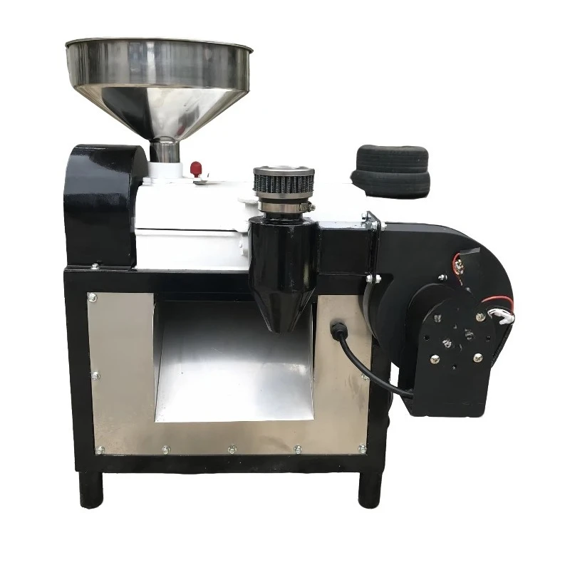 

Коммерческая машина для очистки кофейных зерен из нержавеющей стали Husker с компонентами двигателя и сердечника двигателя