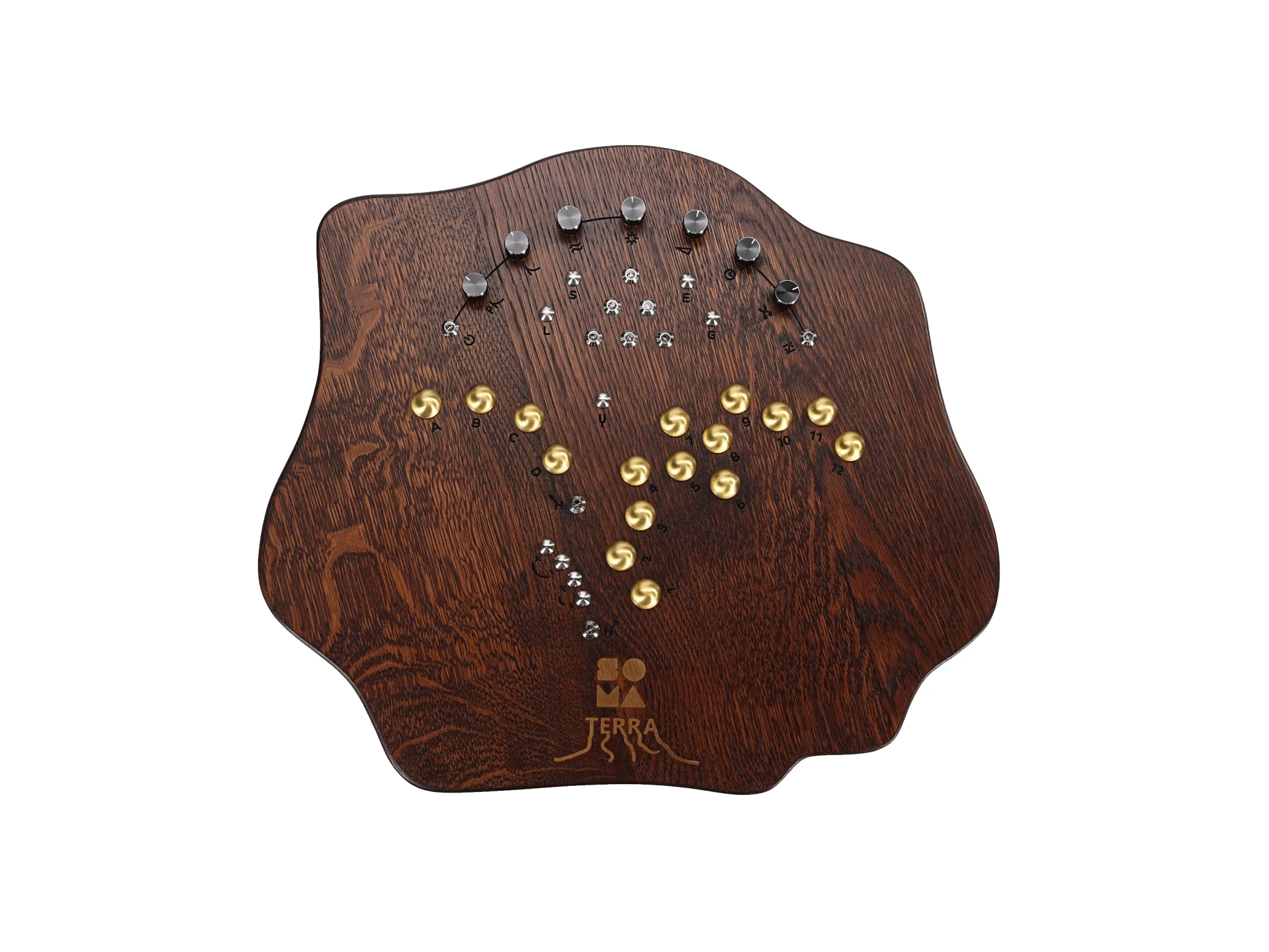 SOMA LABORATORY TERRA Solid Wood, Polyphonic MPE Synthesizer, Hand Disc Noise Tone