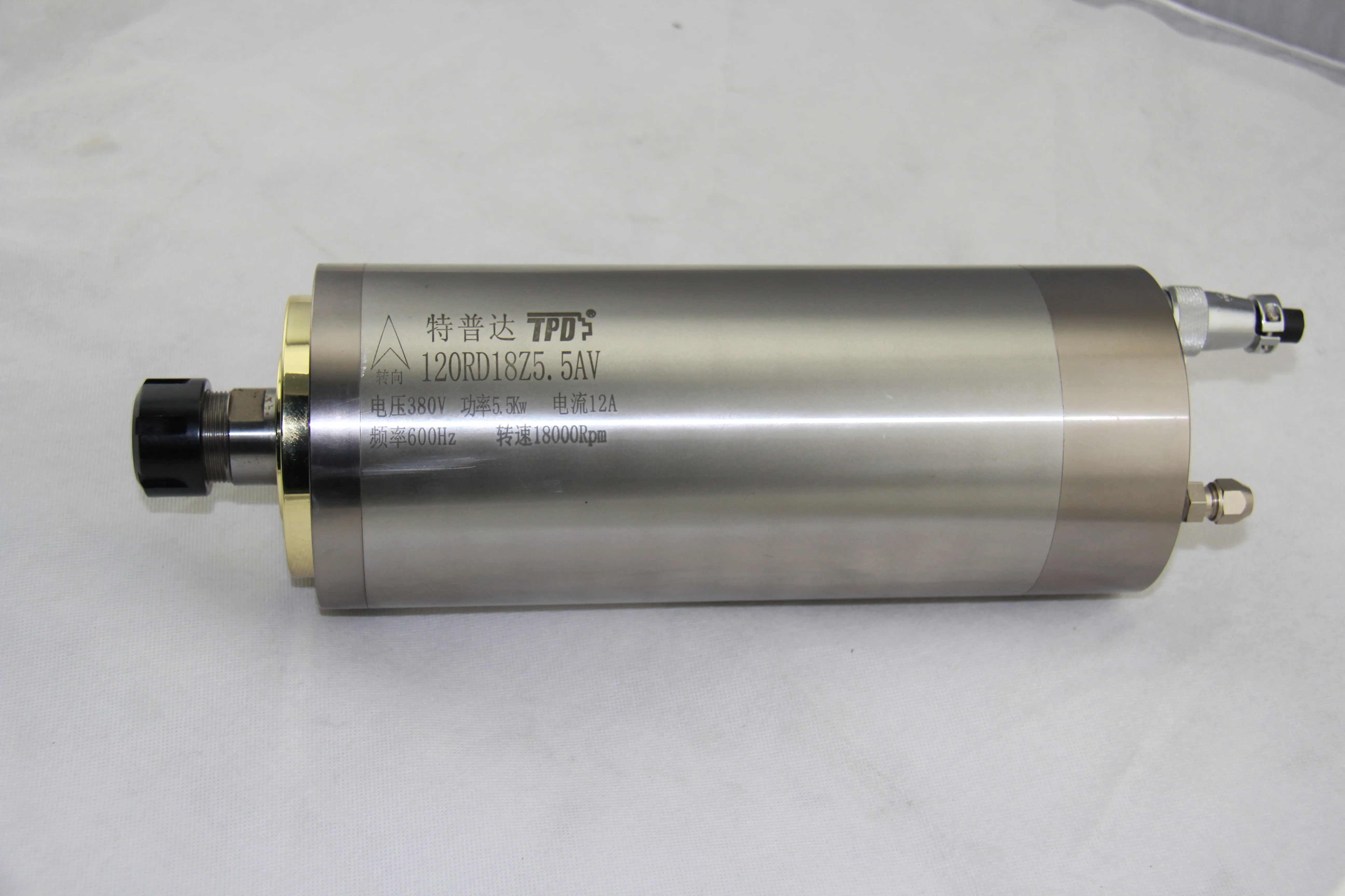 

5.5kw High Speed High Frequency CNC Spindle For Drilling, Milling And Engraving