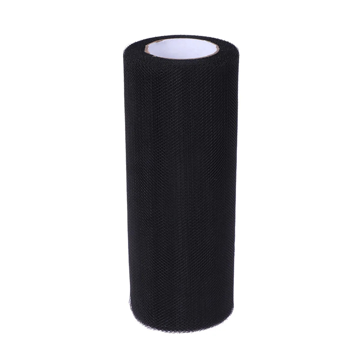 

6 Inches 25 Yards Tulle Rolls Black For Diy Craft Wedding Decoration Gift Wrapping Tutu Skirt Sewing Organza Fabric Gauze Roll