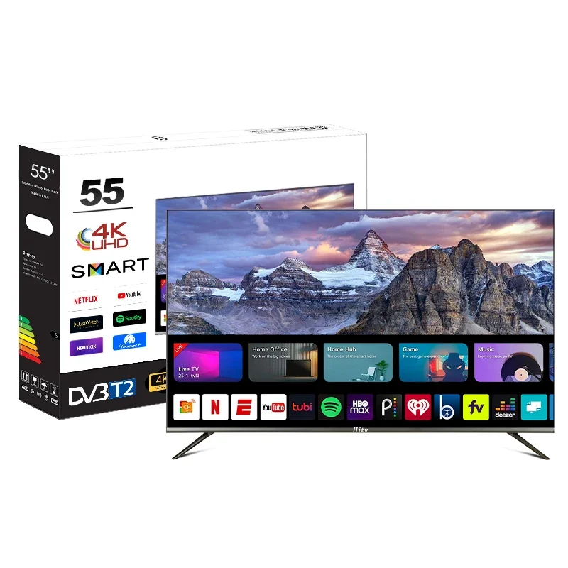 WebOs TV 55inch Ultra HD 4K LED TV Borderless 55 Inch Smart TV Television