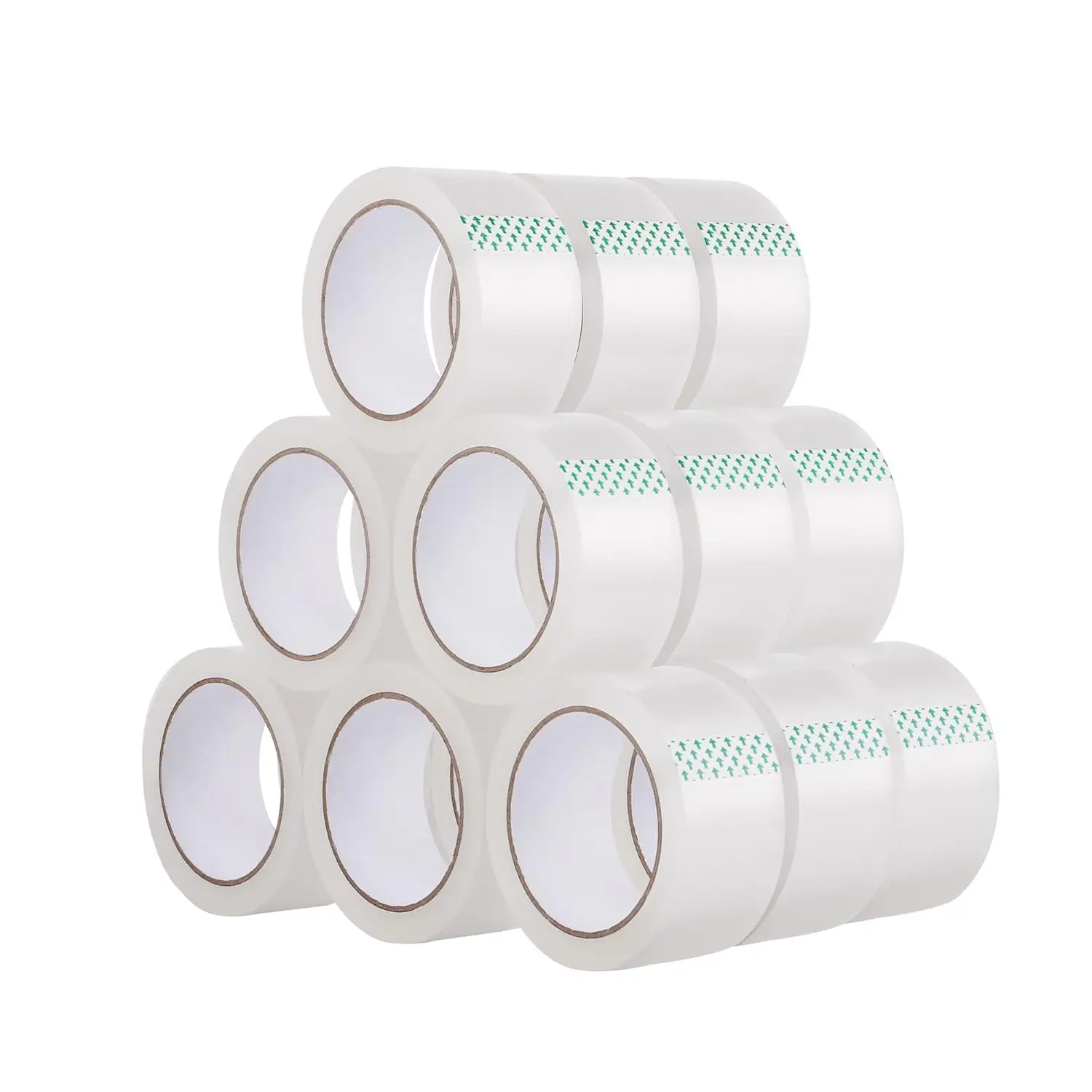 

Clear Packing Tape, 18 Rolls Heavy Duty Packaging Tape Refill for Moving Boxes, Mail Shipping Supplies, 1.88 inch x 55 Y