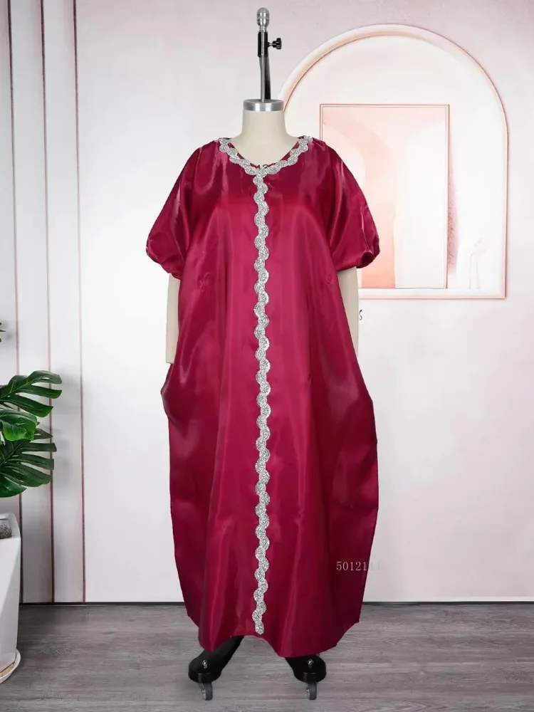 

African Dresses For Women Plus Size Turkey Dress Musilm Elegant Bubu Gown Wedding Party Boubou Robe Christmas Africa Clothing