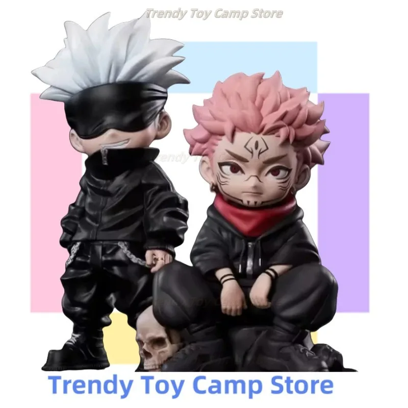 

Фигурка аниме Jujutsu Kaisen 2 Style Q-Version Satoru Gojo Фигурка Lord Of The Curse Sukuna Фигурка Коллекция Модель игрушки