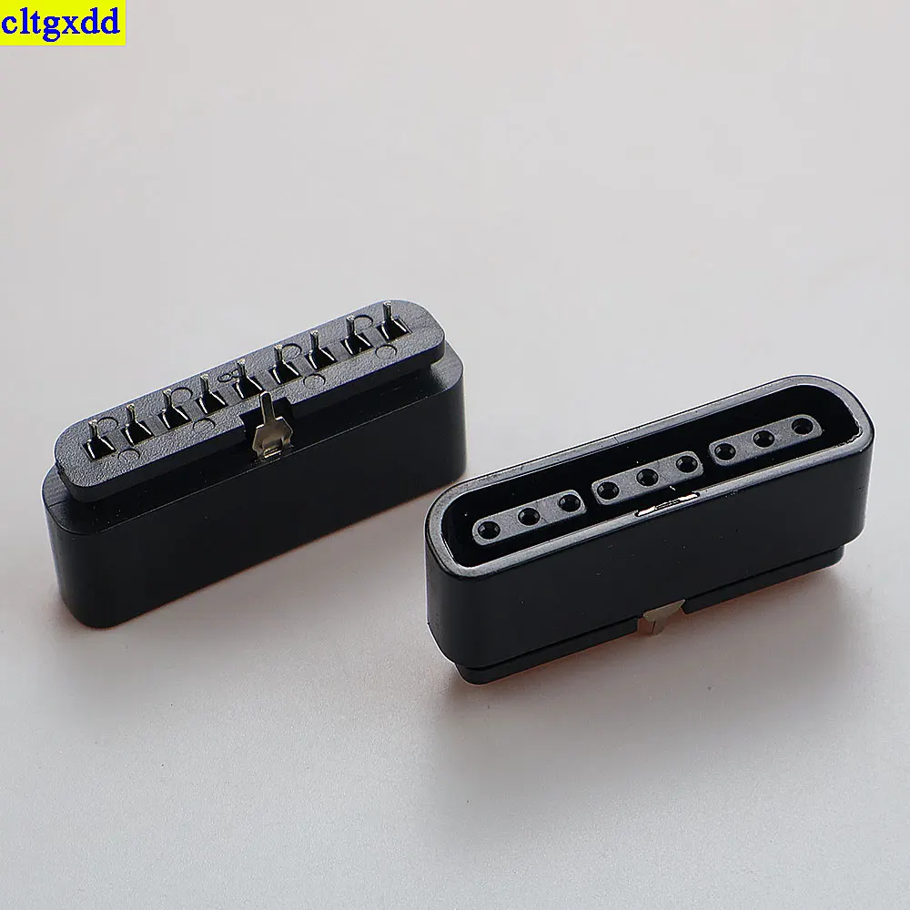 cltgxdd 1 pezzo 90 gradi 180 gradi 9 pin split connettore femmina slot per presa controller di gioco adatto per adattatore host PS2
