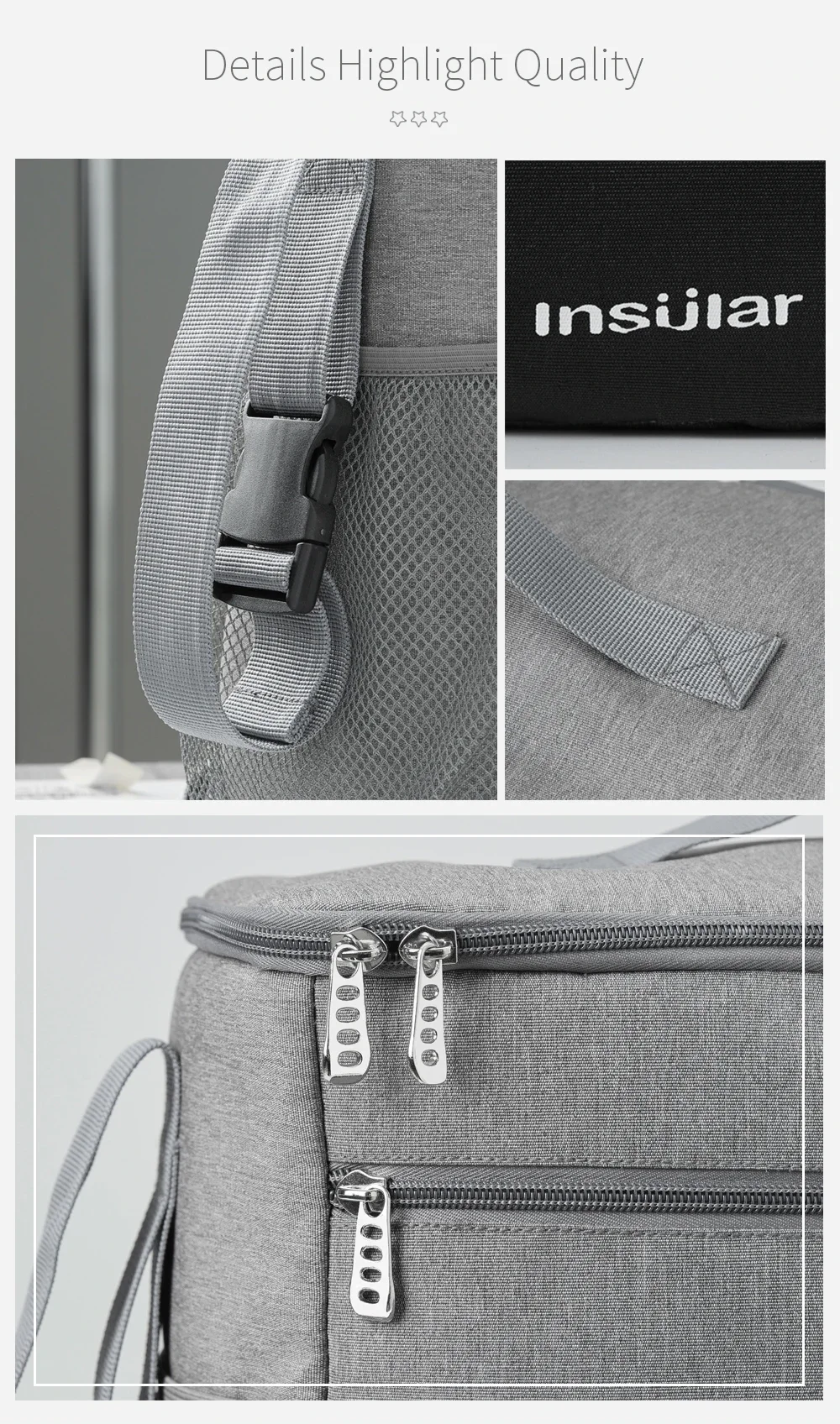 New Baby Diaper Nappy Backpacks Mummy Double Shoulder Bags Stroller Hanging Package Outdoor Travel Waterproof Large Capacity